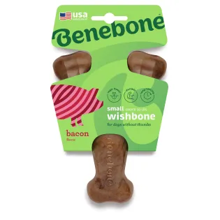 Benebone Wishbone Bacon - Small