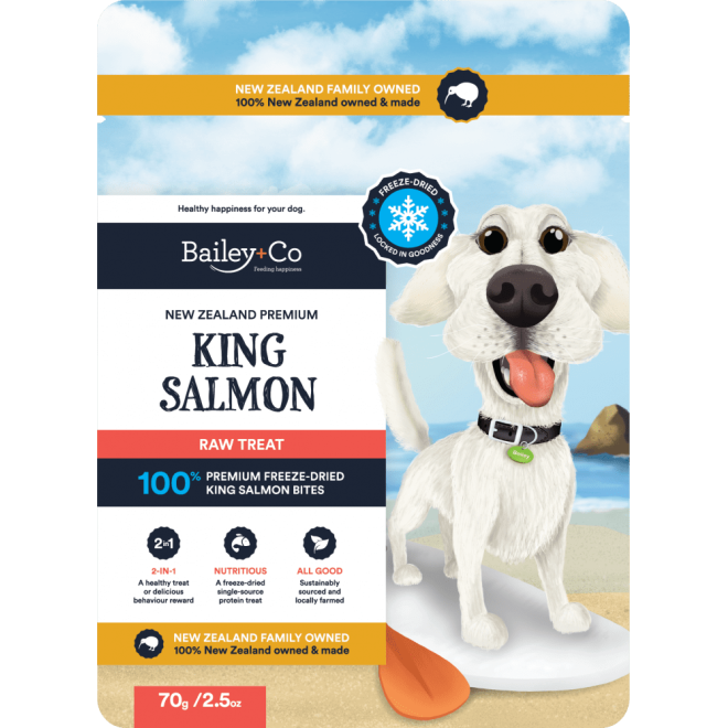 Bailey + Co Salmon Bites 70g