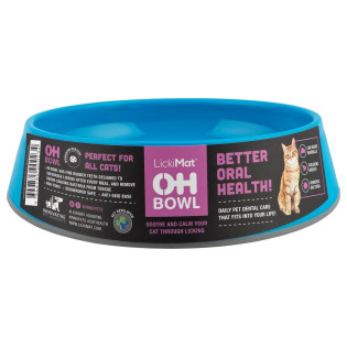 OH Bowl Cat - Blue 