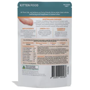 Pure Life Chicken Pate For Kittens - 12pk 