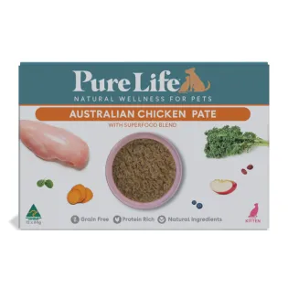 Pure Life Chicken Pate For Kittens - 12pk 