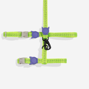 Zee.Cat Harness with Leash - Reflective Lumen 