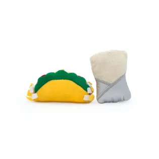ZippyClaws NomNomz - Taco & Burrito 2-Pack