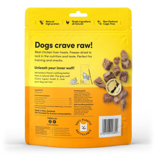 Animals Like Us Freeze Dried Cage-Free Chicken Liver Treats 85g