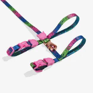 Zee.Cat Harness with Leash - Melted 