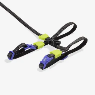 Zee.Cat Harness with Leash - Reflective Nox  